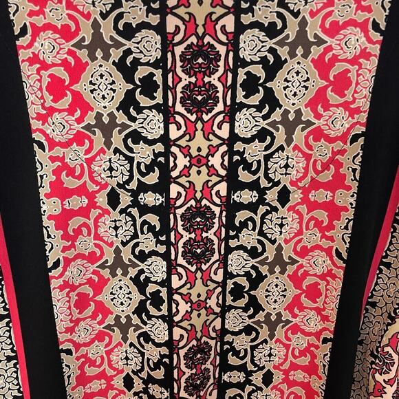 JM Collection Woman 2X blouse patterned sparkle batwing - Picture 8 of 10